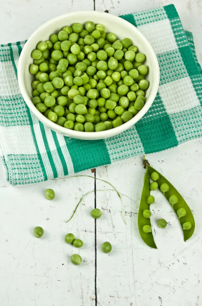 mashed peas